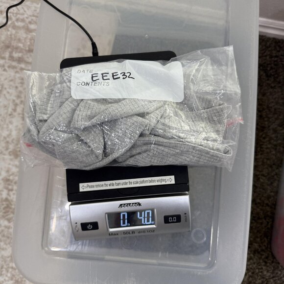 Stillwater Tank Womens Small Gray Camisole Ribbed Modal Spandex Made in USA - Picture 8 of 8